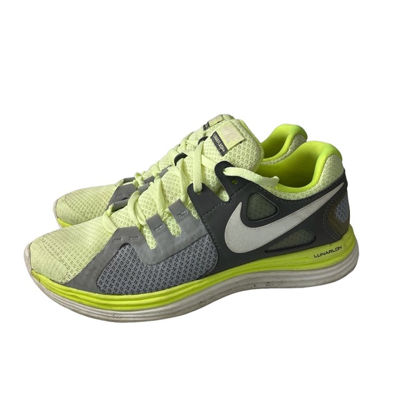 Nike Womens Lunarflash 580397-710 Yellow Running Shoes Sneakers Size 6.5 - Picture 2 of 8
